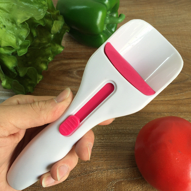 Cake Batter Scoop Can Push Labor-saving Cupcake Spoon Measuring