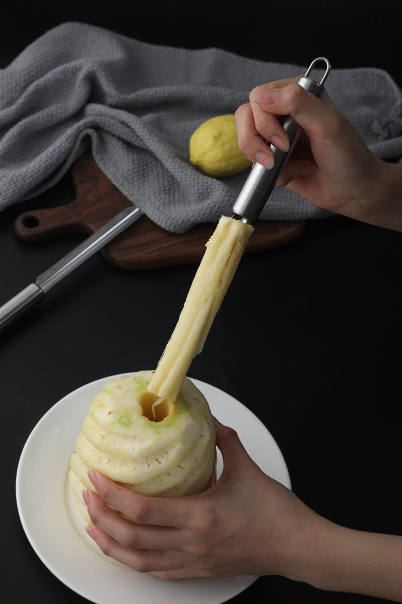 Stainless Steel Pineapple Strip Corker Fruit Tool