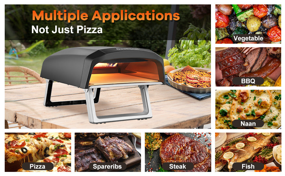Geek Chef Gas Pizza Oven, Pizza Ovens