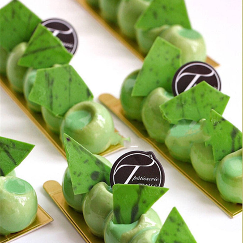 6 Concave Ball Strips French Pastry Mousse Cake Silicone Mold