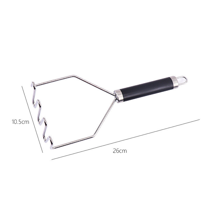Stainless Steel Potato Press Non-slip Handle Potato Press Masher