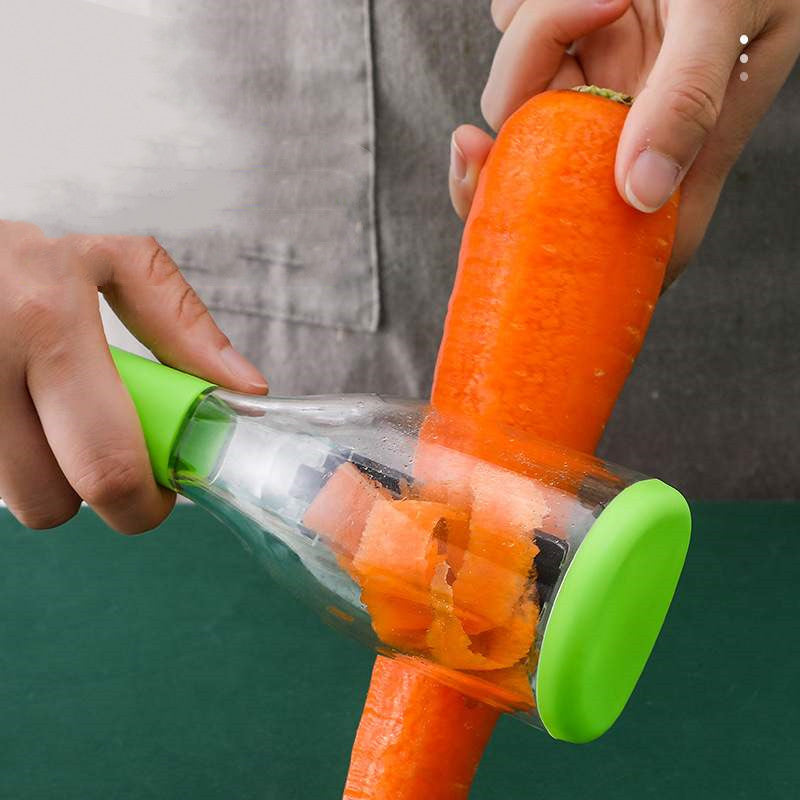 Multifunctional Storage Type Peeling Knife Peeling Knife With Storage Tube