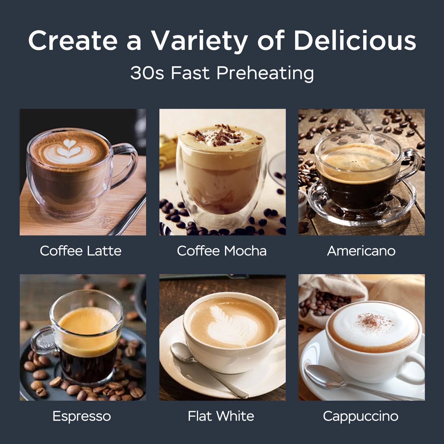 Bar Espresso Machine With Milk Frother