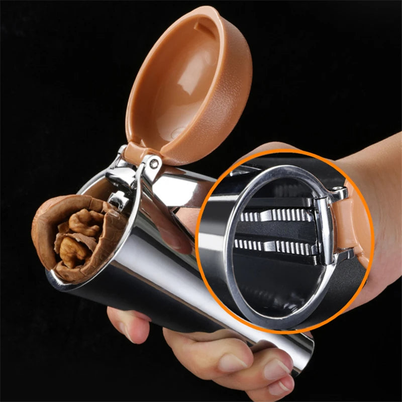 Zinc Alloy Pecan Nut Cracker Walnut Nutcracker Pine Cascanueces Sheller