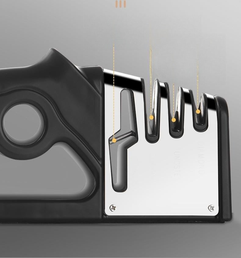 Four-in-one Kitchen Knife Sharpening Stick Fixed Angle Sharpener