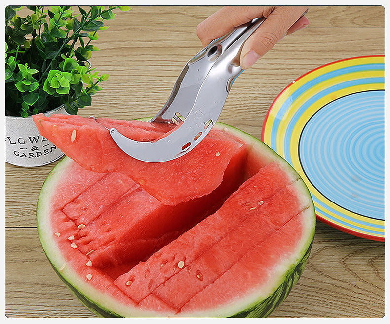 Stainless Steel Watermelon Cutter Watermelon Cutter Watermelon Slicer
