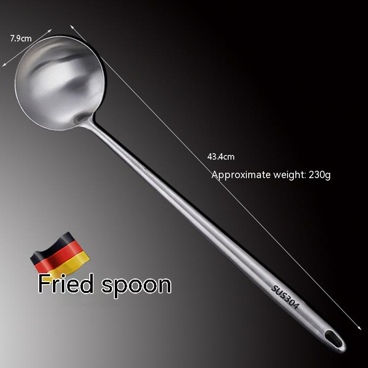 Stainless Steel Fried Ladel Dedicated For Chefs