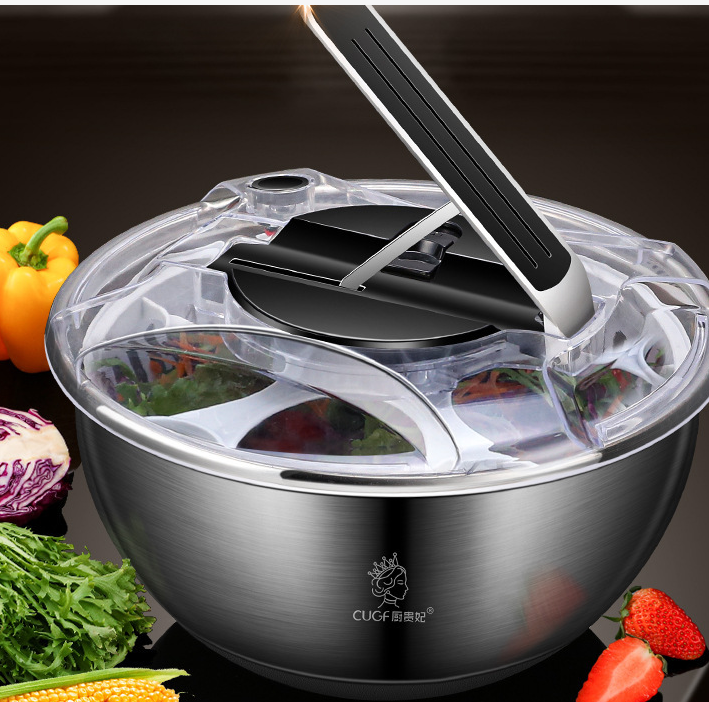 Stainless Steel Salad Vegetable Dehydrator Salad Drying Machine
