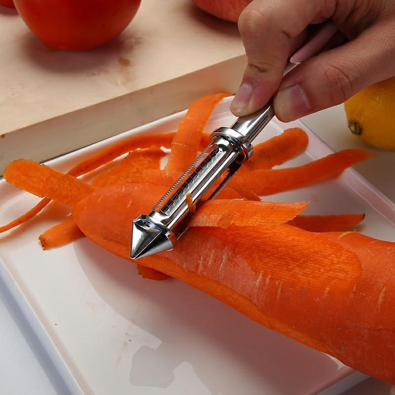 Household Three-in-one Peeler Potato Shredder