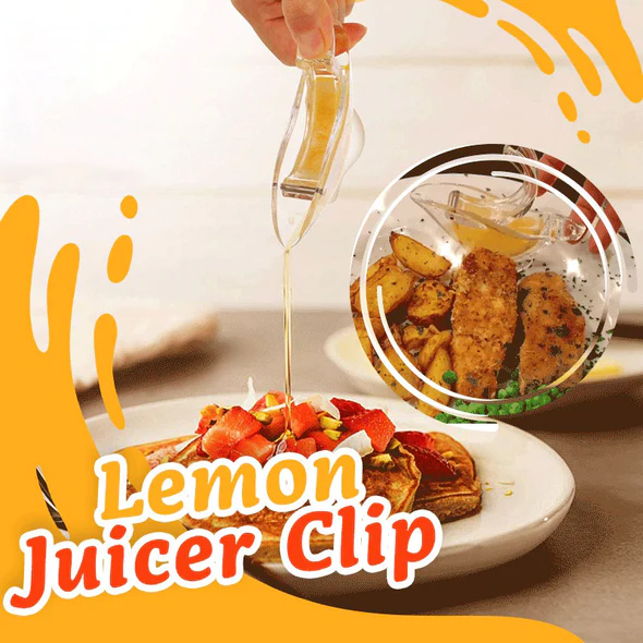Manual Lemon Juicer Transparent Acrylic Elegance Bird Shape
