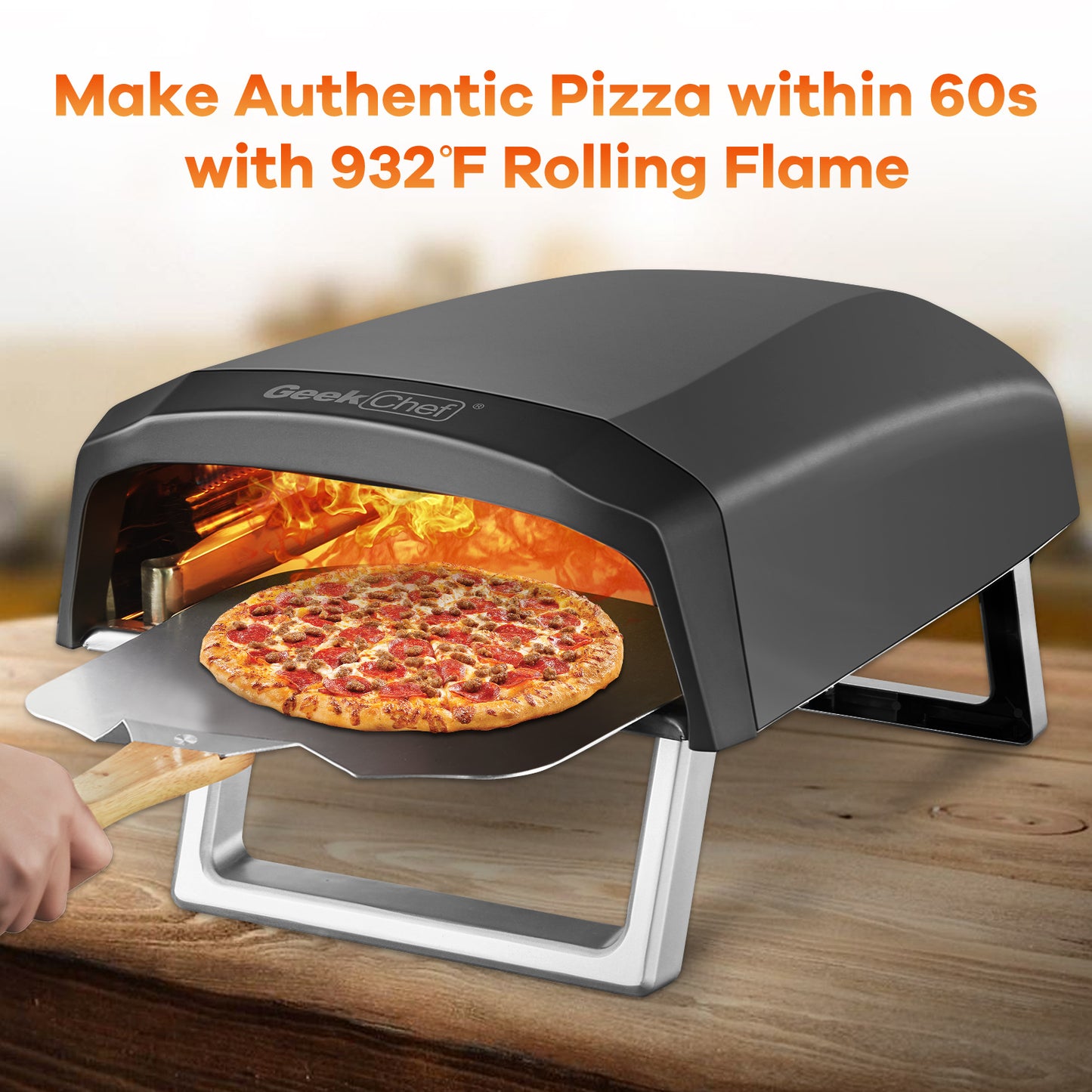 Geek Chef Gas Pizza Oven, Pizza Ovens