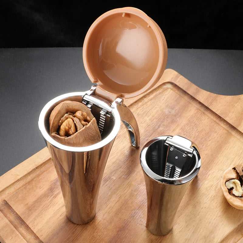 Zinc Alloy Pecan Nut Cracker Walnut Nutcracker Pine Cascanueces Sheller