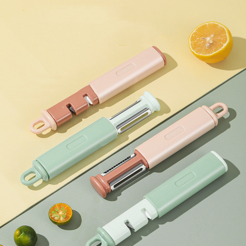 3 In 1 Paring Skin Peeler Vegetable Friut Peeler Tool For Kitchen Easy Wash