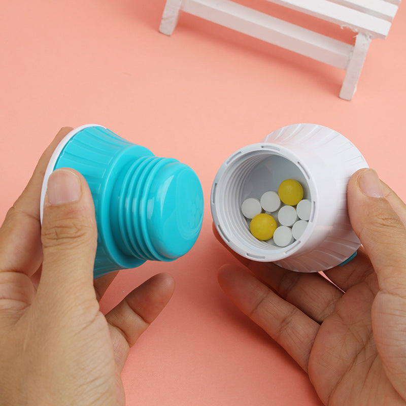 New Multifunctional Grinder Portable Pill Case