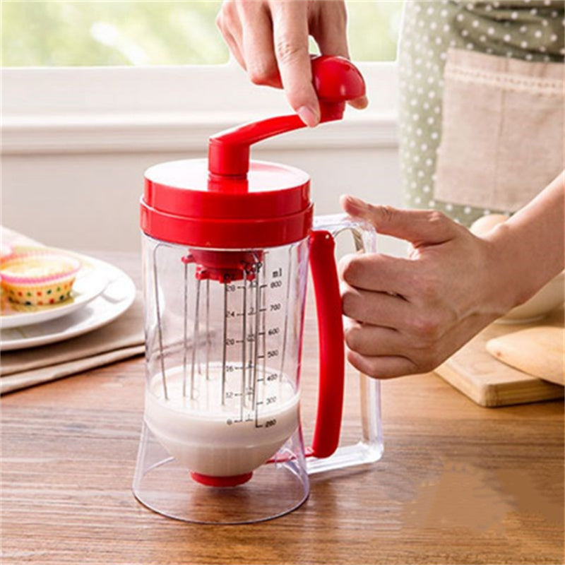 1Pc Baking Pastry Manual Pancake Mixer Machine Cupcake Funnel Batter