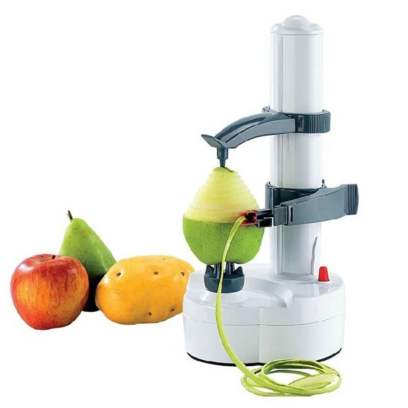 Kitchen Electric Potato Peeler Stainless Steel Automatic Rotating Fruits