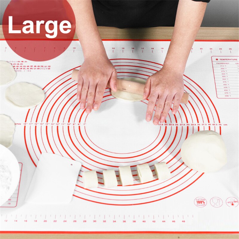 Silicone Baking Dough Mat Pastry Mat Extra With Measurements