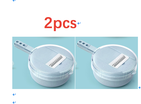 8 in 1 Slicer Vegetable Slicer Potato Peeler Onion Grater