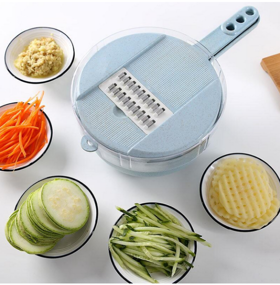 8 in 1 Slicer Vegetable Slicer Potato Peeler Onion Grater