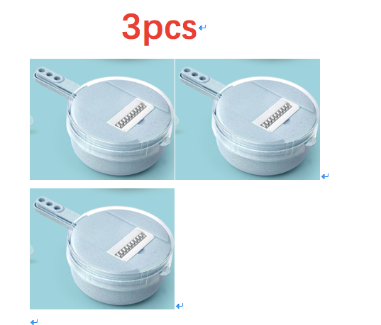 8 in 1 Slicer Vegetable Slicer Potato Peeler Onion Grater