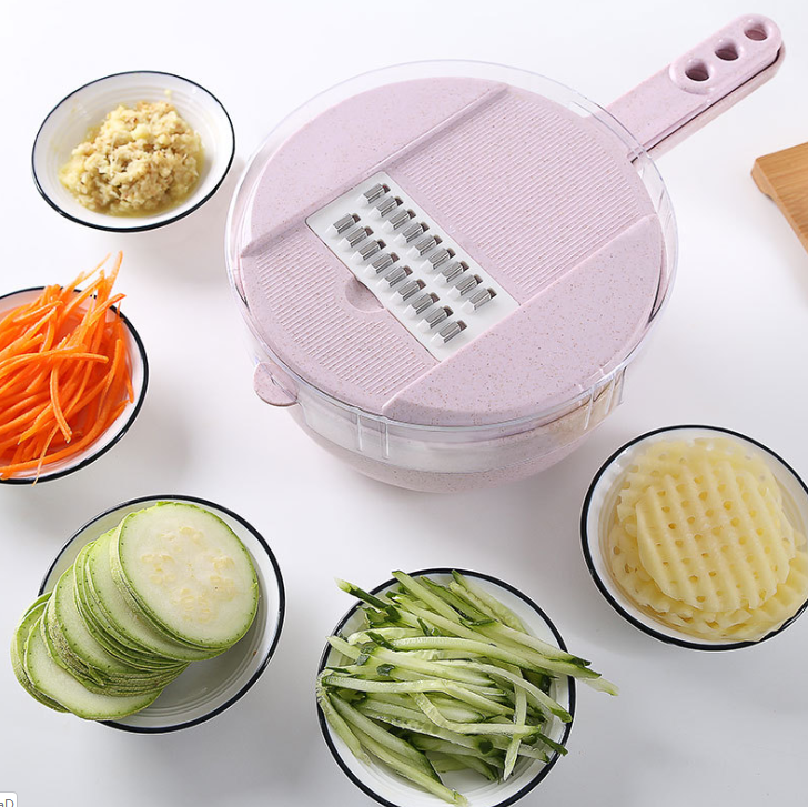 8 in 1 Slicer Vegetable Slicer Potato Peeler Onion Grater