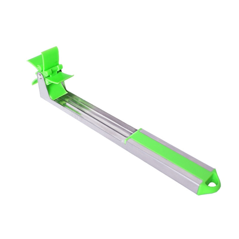 Watermelon Cubes Slicer Cutter Stainless Steel Rotate