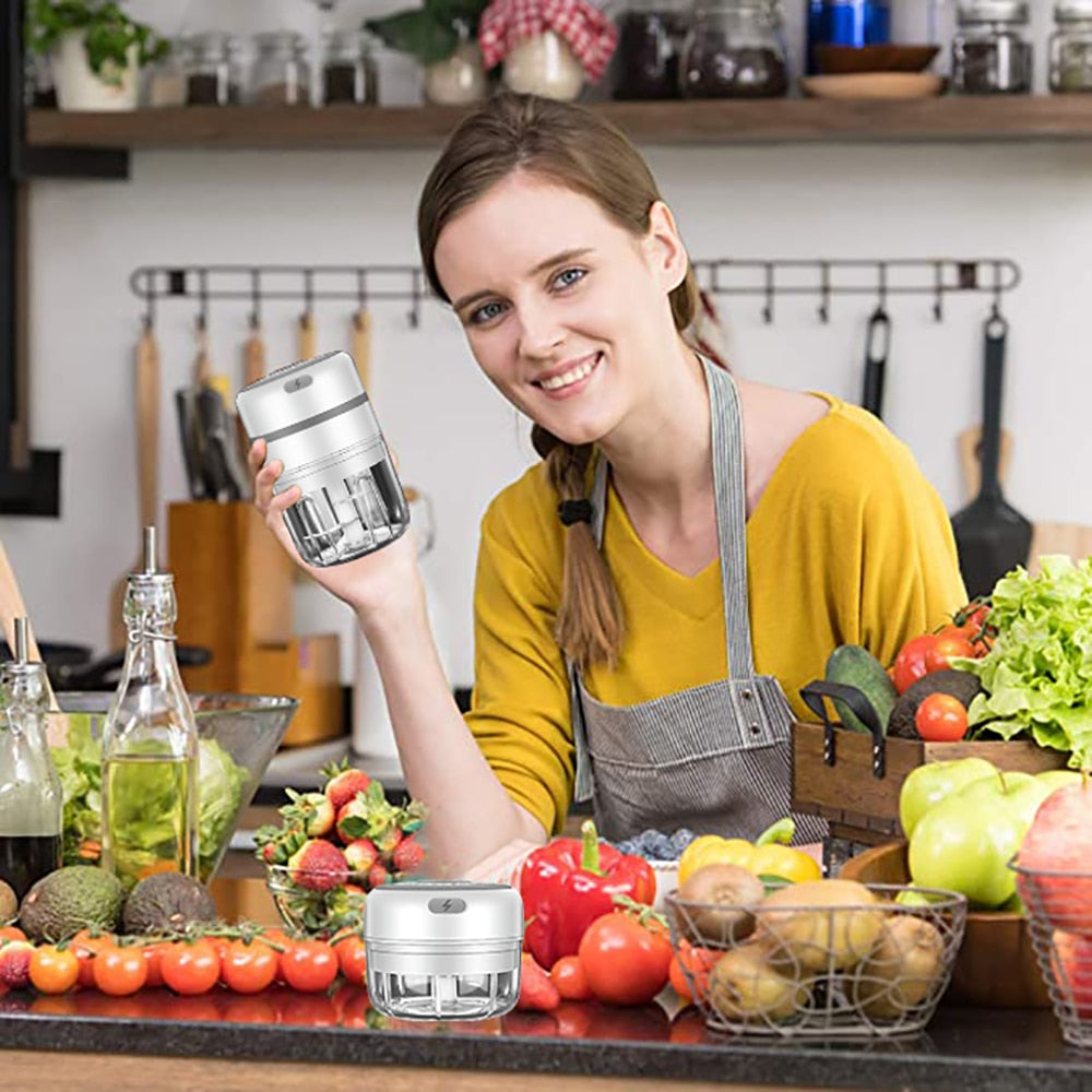 Mini Electric Garlic Chopper USB
