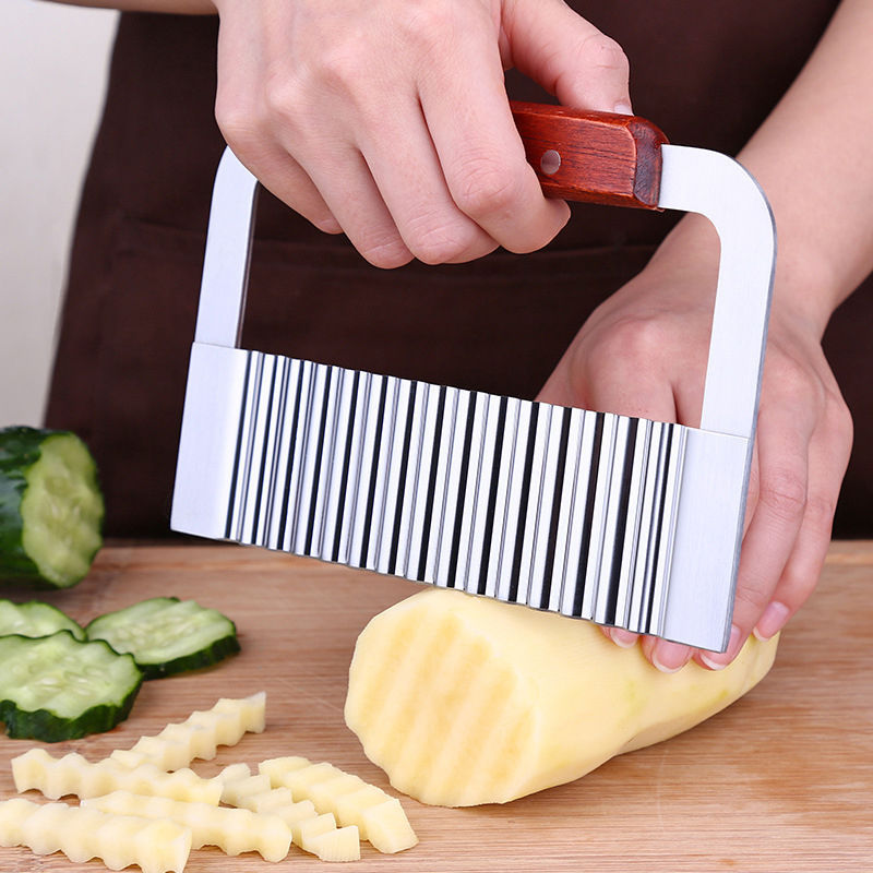 Stainless Steel Potato Chip Slicer Vegetable Fruit