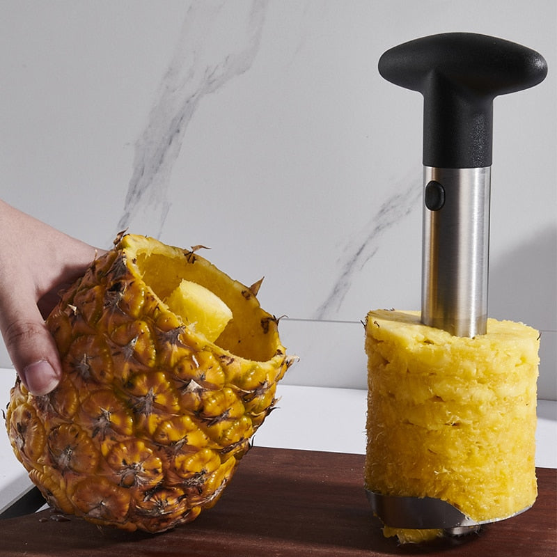 Stainless Steel Pineapple Peeler cutting machine Easy to use
