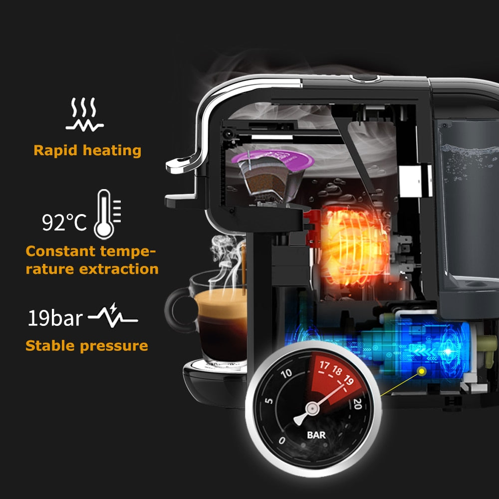 Coffee Machine Multiple Capsule