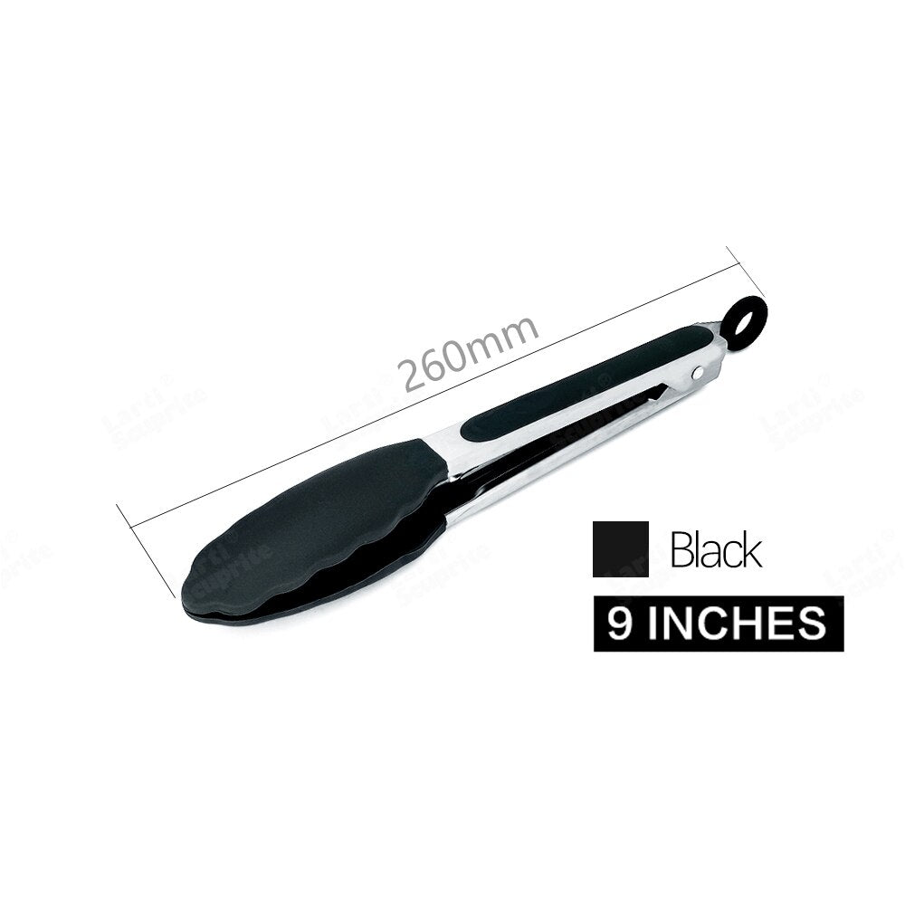 Silicone Food Tong Cooking Clip Thicken