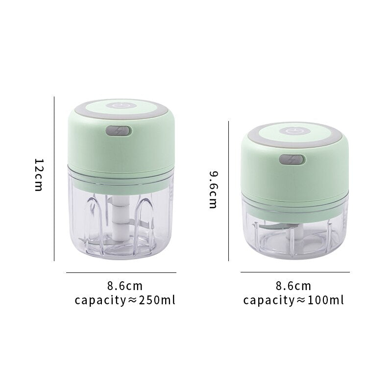 Garlic Chopper USB Charging Ginger Masher