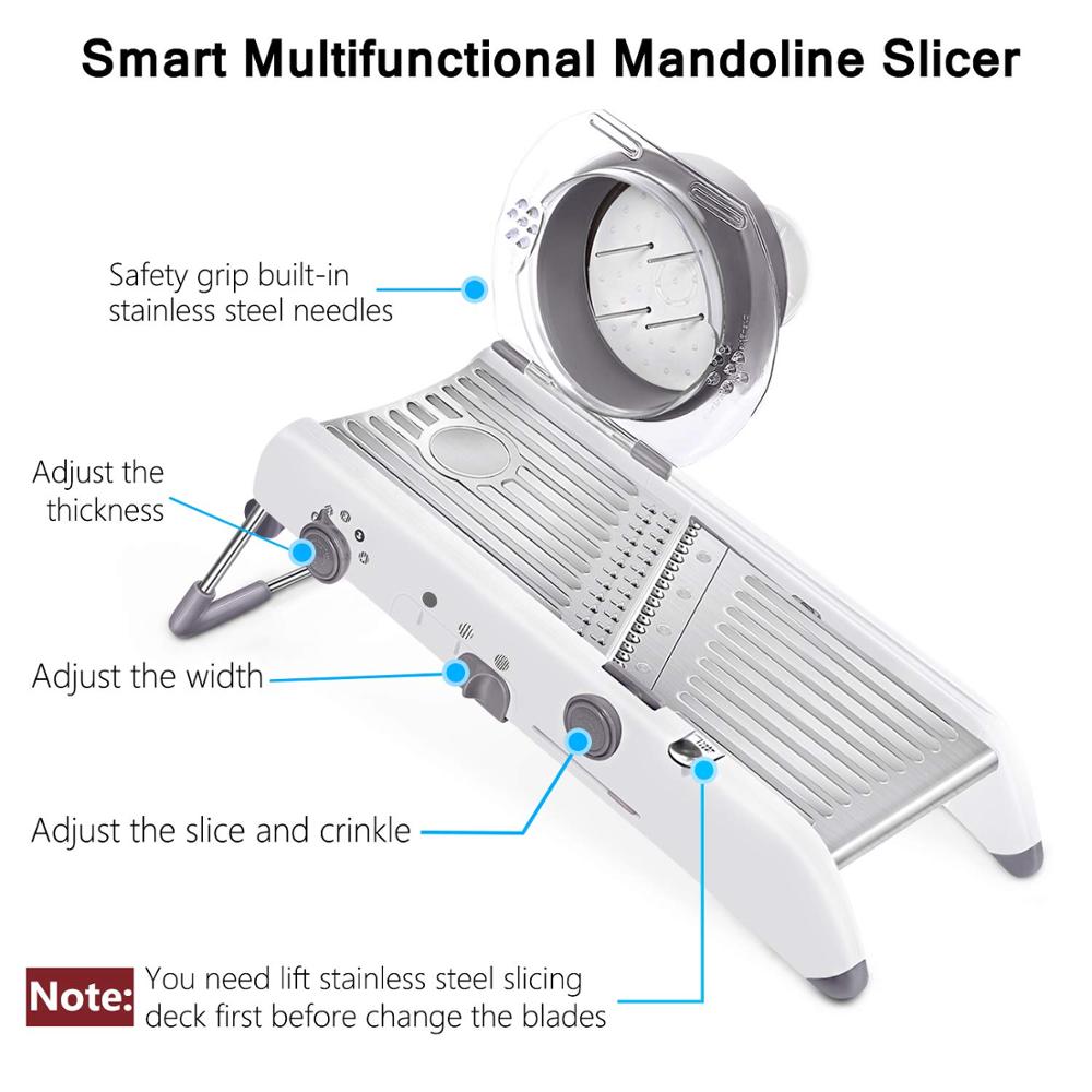 Adjustable Mandoline Slicer Stainless Steel