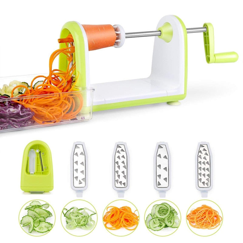 Spiralizer Vegetables Slicer Stainless Steel