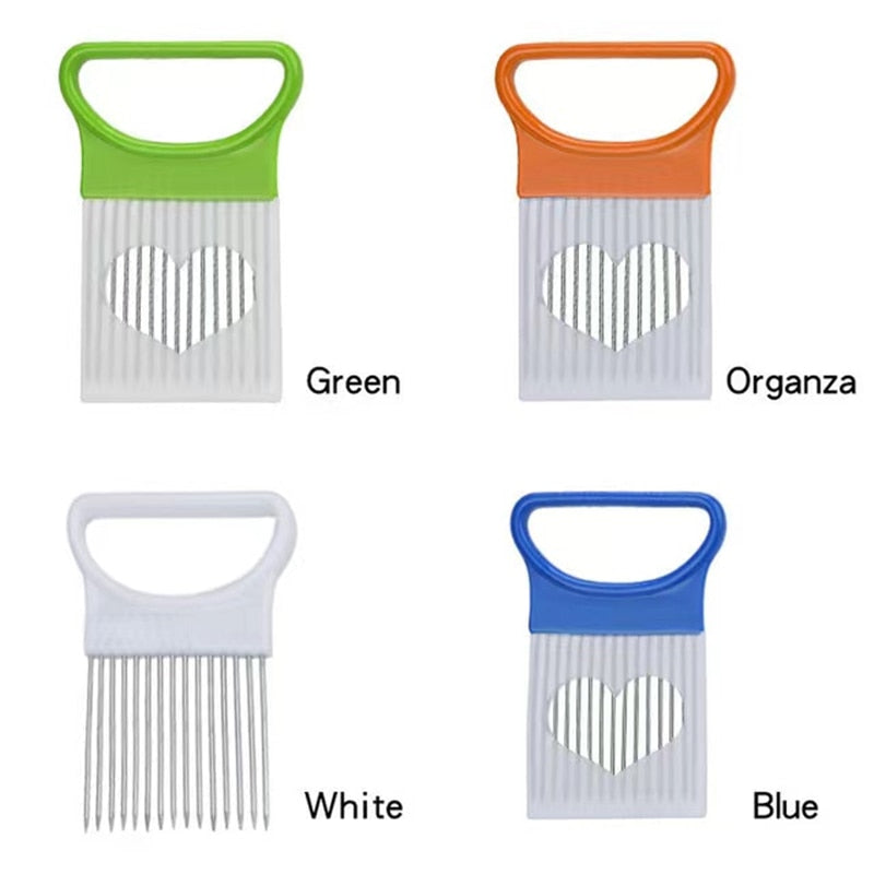 Magic Kitchen Gadgets Onion Slicer Safe Fork