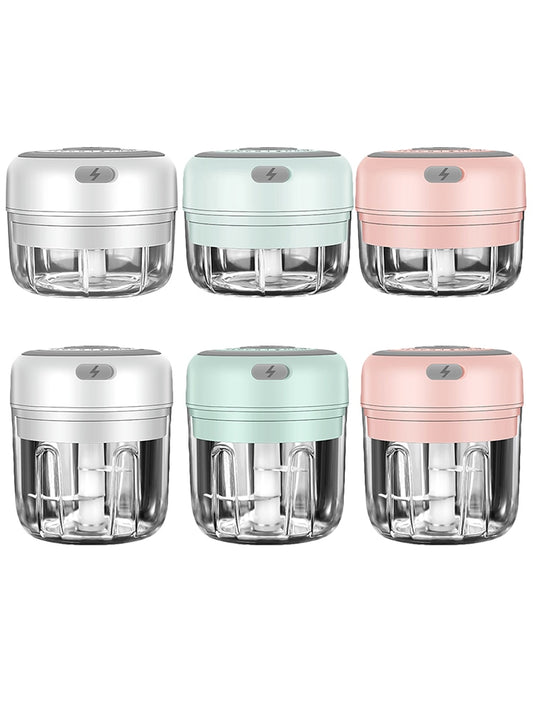 Electric Mini Garlic Chopper USB Rechargeable