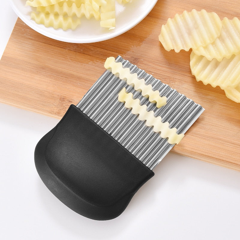 Stainless Steel Potato Chip Slicer Vegetable Fruit