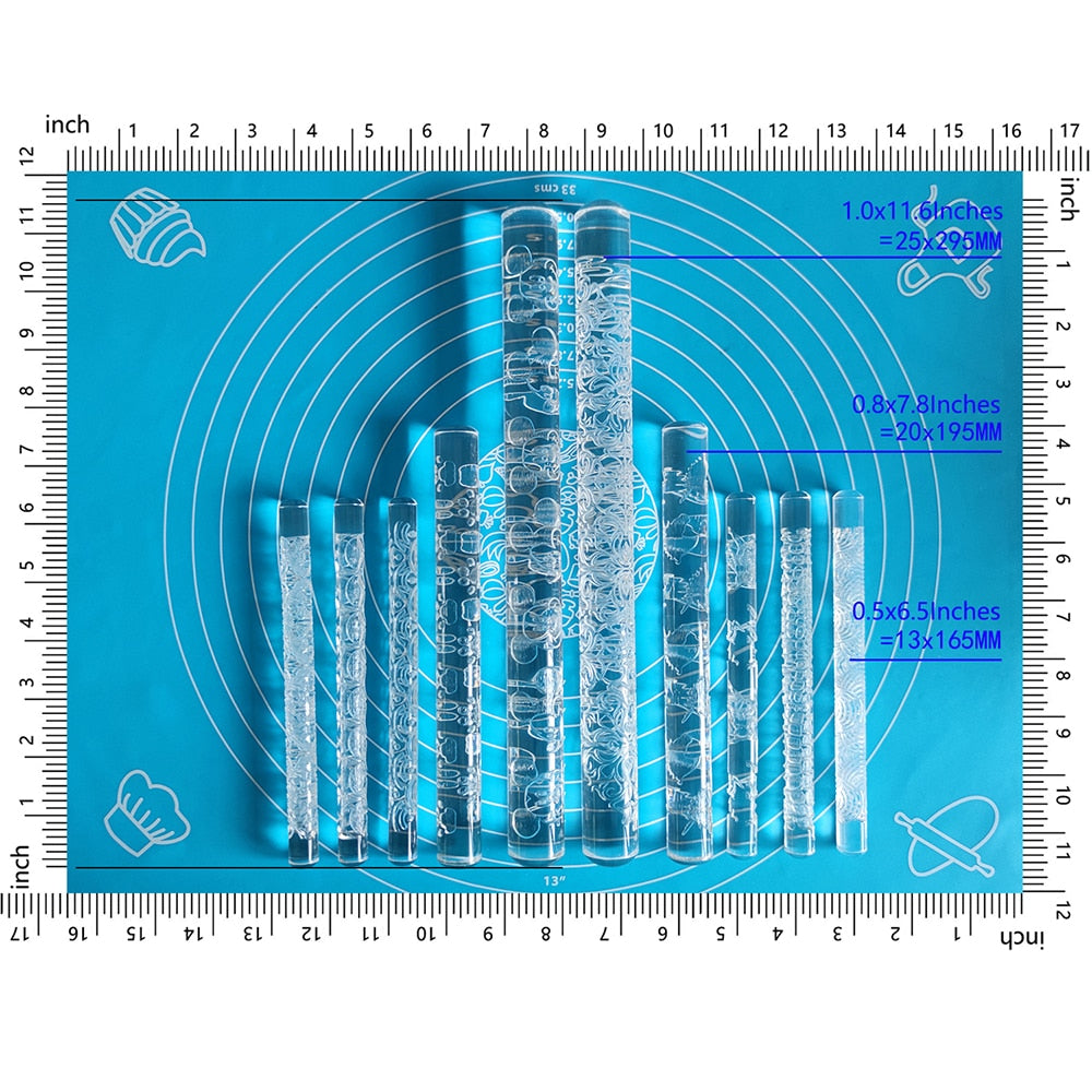 Non-Stick Fondant Roller Cake