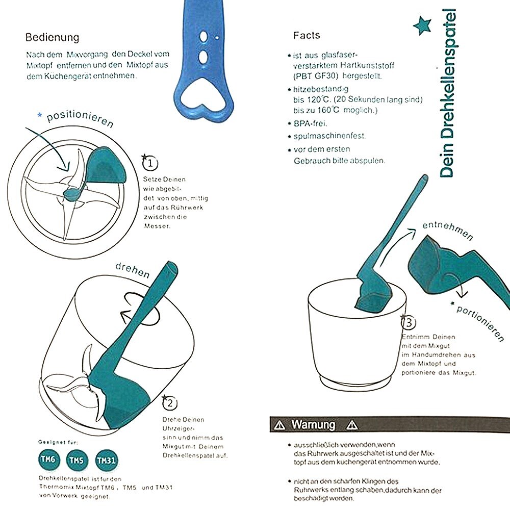 Rotating Spatulas for Kitchen