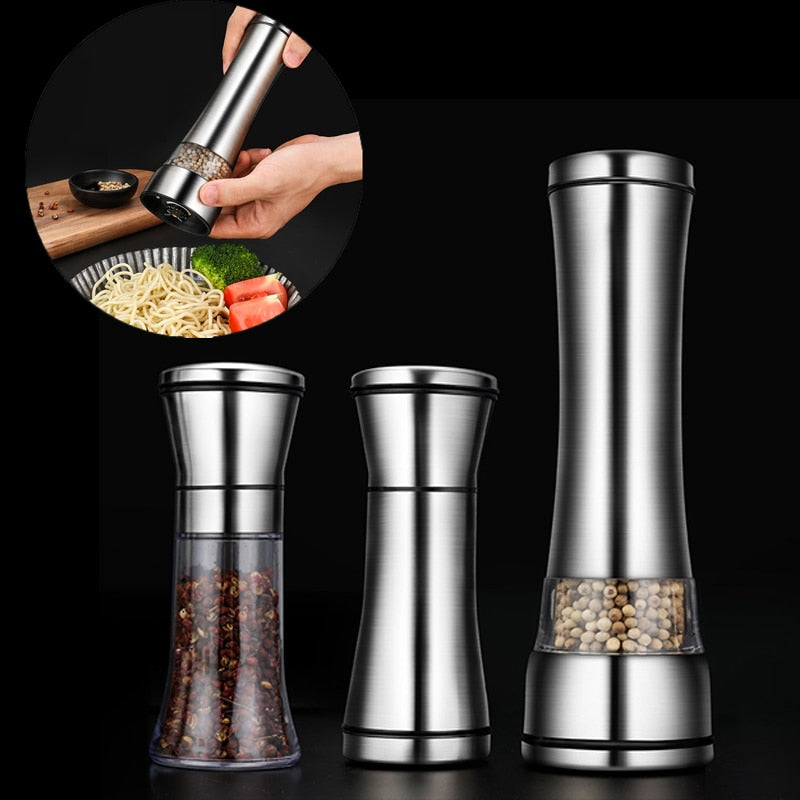 Salt and Pepper Grain Mill Shakers Food Grinder