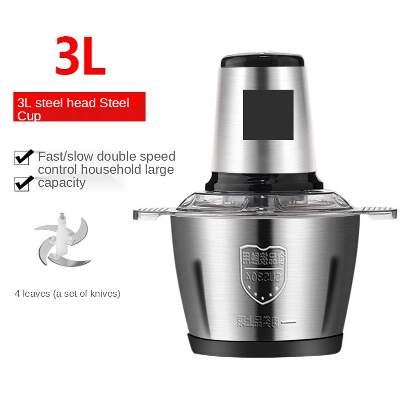 Stainless steel Electric Chopper Grinder