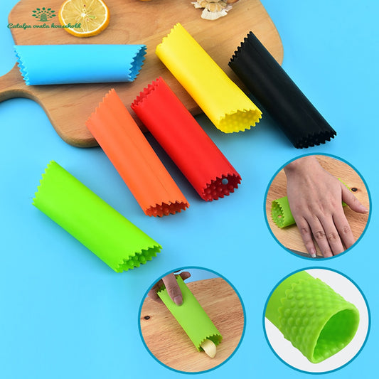 Silicone Garlic Peeler Easy Useful Kitchen