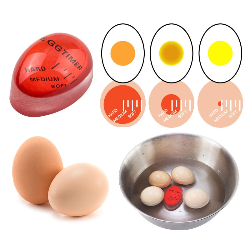 Color Changing Egg Timer Cooking Resin Material