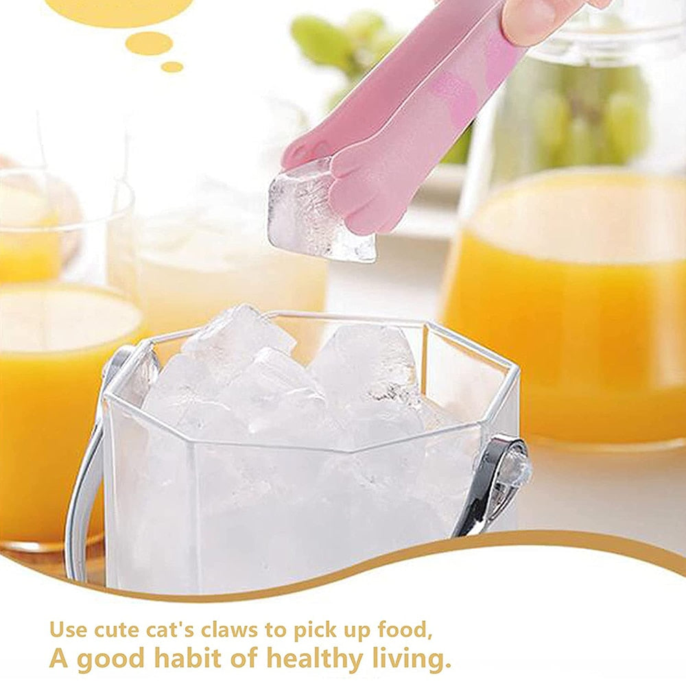 Paw Shape Food Tongs Cute Cartoon