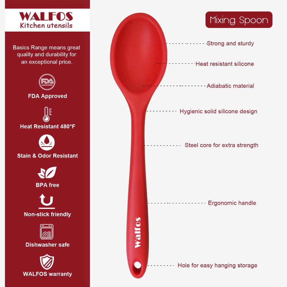 Spatula Silicone Mixing Spoon Cooking