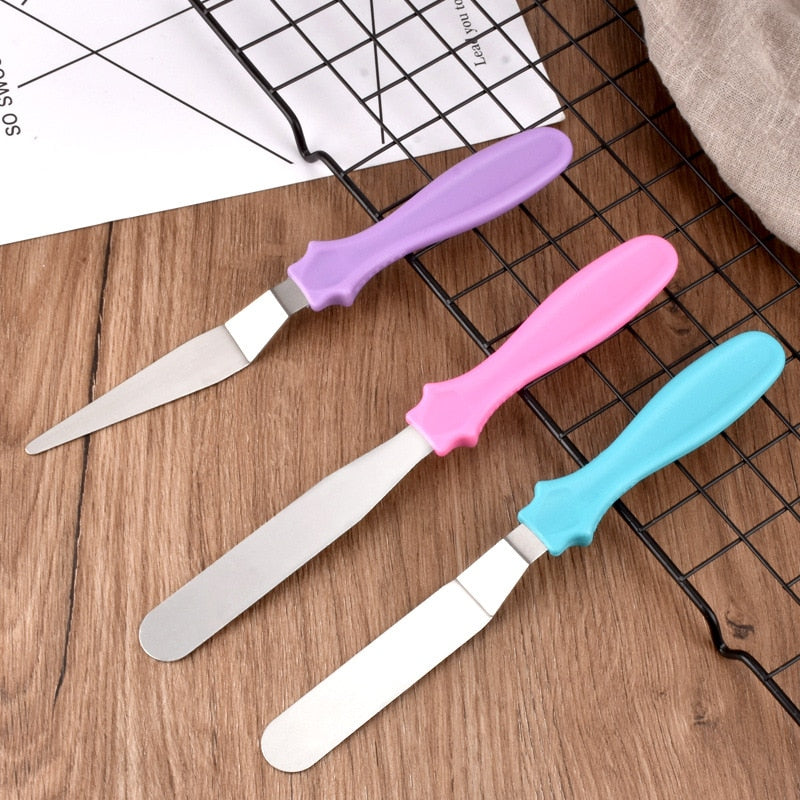 Kitchen Cake Cream Spatula Stainless Steel