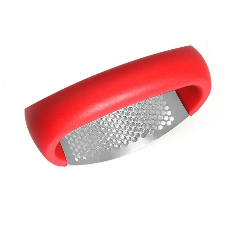 Stainless Steel Garlic Press Manual Mincer