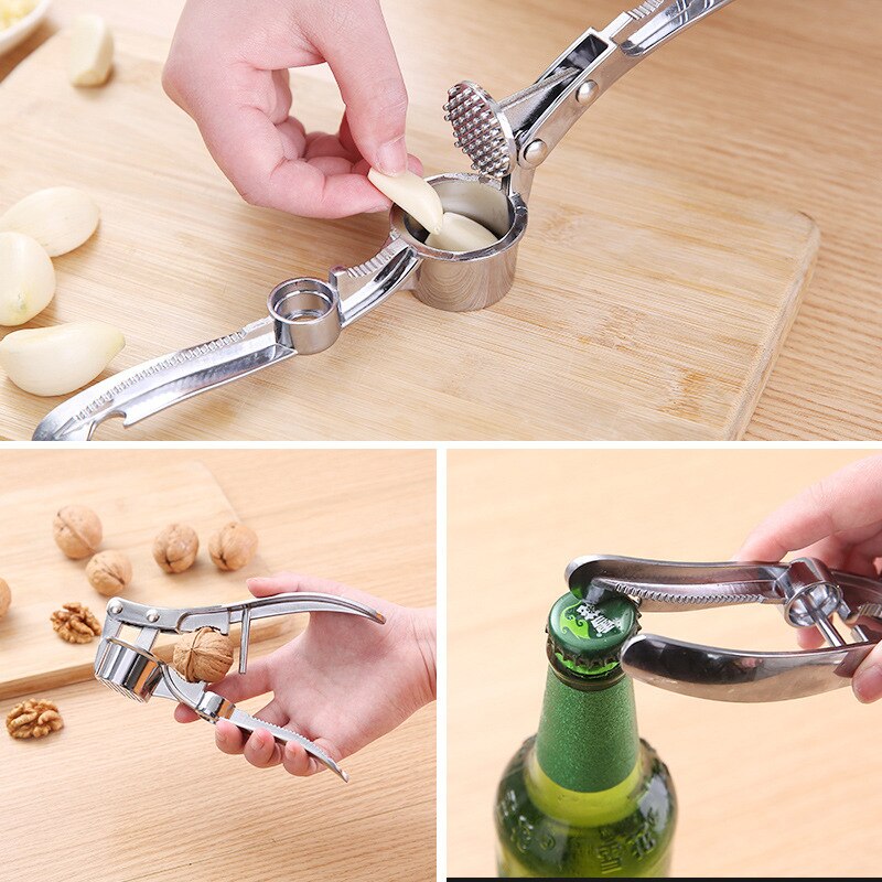 Multifunction Garlic Press Crusher