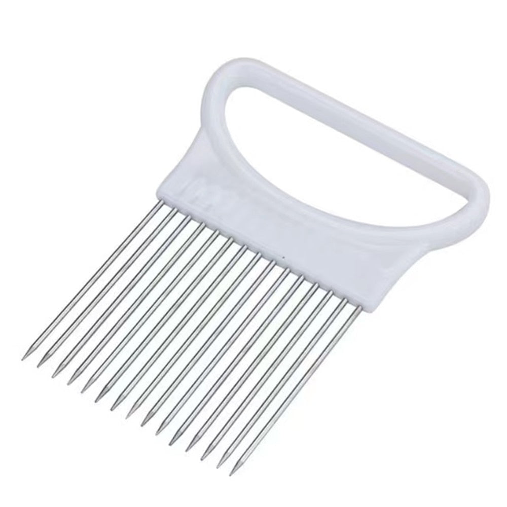 Magic Kitchen Gadgets Onion Slicer Safe Fork