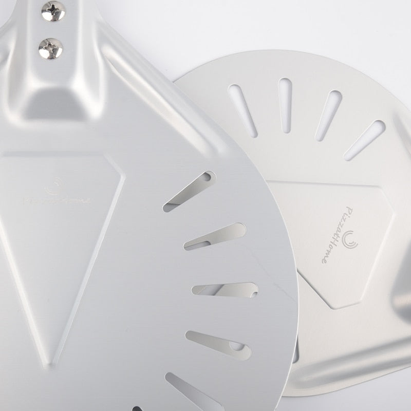 Perforated Turning Peel Pizza Shovel